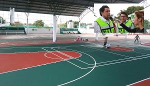 Trabaja el Municipio para dejar «De 10» la Unidad Deportiva «Jacinto Canek»