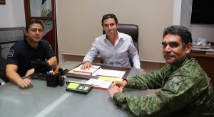 Remberto Estrada fortalece trabajo de coordinación con las Fuerzas Armadas