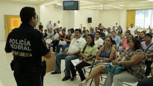Inicia Gendarmería encuentro con delegados municipales en Centro