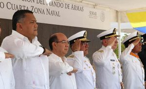 Chiapas recibe a nuevo mando de XIV Zona Naval en Tapachula