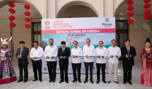 El alcalde, Mauricio Vila, inaugura la Semana China en Mérida