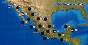 Tormentas, vientos fuertes y posibles nevadas se prevé en el noroeste de México