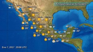 Lluvias intensas se prevén en zonas de Veracruz, Puebla, Oaxaca, Chiapas y Tabasco