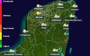 Pronóstico de temperaturas calurosas, sin descartar noches y mañanas frescas en la Península de Yucatán