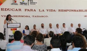 Trabajar juntos para educar en Tabasco: Martha Lilia López Aguilera de Núñez