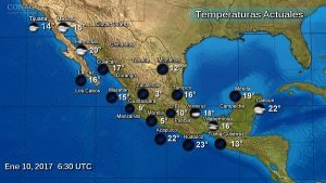 Se pronostican lluvias con chubascos en Veracruz, Oaxaca, Chiapas y Quintana Roo