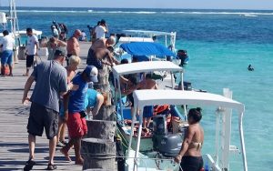 Notorio incremento de la afluencia turística en Puerto Morelos