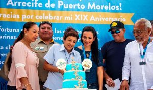 Unen esfuerzos para alcanzar la certificación “Bandera Blanca” en la ventana al mar de Puerto Morelos
