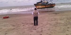 Atiende PROFEPA encallamiento de embarcación “Márquez XI” en Paraíso, Tabasco