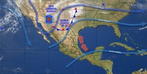 Se pronostica descenso de temperatura, nevadas, vientos fuertes en el norte y noroeste de México