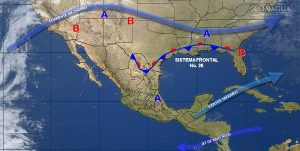 Se prevén tormentas fuertes en Tamaulipas, San Luis Potosí, Veracruz, Puebla y Oaxaca