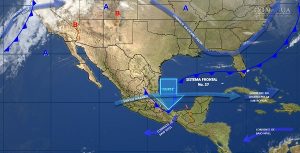 Tormentas fuertes en Chiapas, se prevén durante las próximas horas