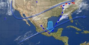 Se prevén tormentas fuertes en localidades de Hidalgo, Puebla y Veracruz