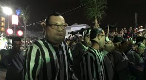 La comparsa con máscaras del rostro de Duarte la más aplaudía en el Carnaval Veracruz 2017