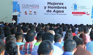 Cooperación con jóvenes técnicos en el sector del agua es prioritaria para mi gobierno: Gaudiano