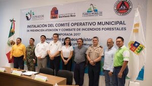 Puerto Morelos, listo para hacer frente a la temporada de incendios forestales