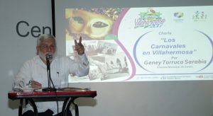 Diserta el Cronista Municipal de Centro charla “Los Carnavales de Villahermosa”