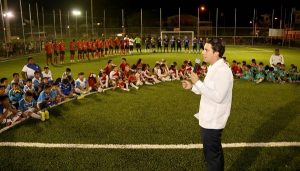 Consolidamos espacios deportivos dignos para los benitojuarenses: Remberto Estrada