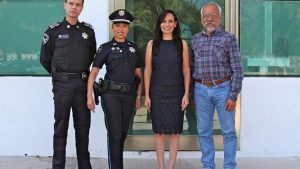 Estrecha Laura Fernández lazos de coordinación con la Policía Federal