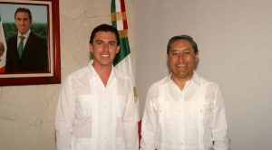Remberto Estrada sostiene reunión de trabajo con el Secretario de Finanzas en Quintana Roo