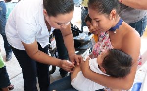 Vacunación garantiza generaciones de tabasqueños sanos: Arroyo Yabur