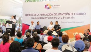 Tras diez años de gestiones, habitantes de Acachapan cuentan con ampliación del panteón