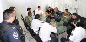 Remberto Estrada prioriza atención de la Seguridad Publica en Benito Juárez