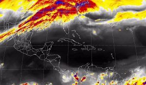 Se pronostica para este miércoles tormentas fuertes en zonas de Tamaulipas y Veracruz
