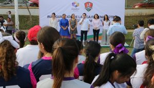 Inaugura Gaudiano “Liga Femenil de Fútbol Amateur Scotiabank en Centro”