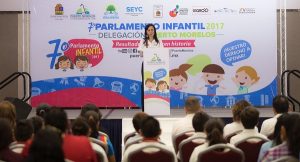 Elige Puerto Morelos a representantes del  7° Parlamento Infantil 2017