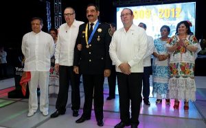 Reconocen trayectoria del comandante Luis Felipe Saidén Ojeda