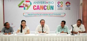 Presenta Ayuntamiento de Benito Juárez actividades por 47 Aniversario de Cancún