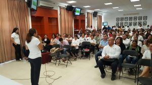 Capacitan en Benito Juárez a Servidores Públicos sobre el Programa Informático SENTRE