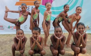 Yucatán se lleva plata por equipos en nado sincronizado