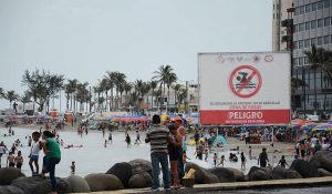 Playas del Puerto de Veracruz se encuentran señalizadas