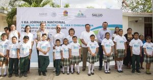 En marcha jornada nacional de lucha contra el Dengue, Zika y Chikungunya en Puerto Morelos