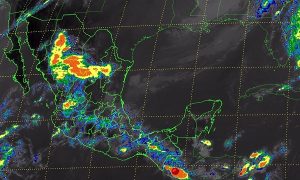 Se pronostican tormentas fuertes en regiones de Tabasco, Veracruz, Puebla y Chiapas