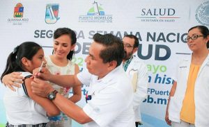 Arranca la Segunda Semana Nacional de Salud en Puerto Morelos