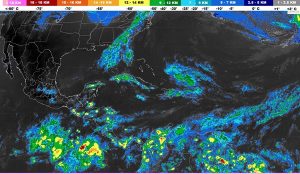 Se prevén tormentas muy fuertes en el Sur del litoral del Golfo de México  