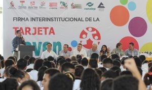 Se suma Congreso al Convenio de Colaboración del Programa Tarjeta Joven en Cárdenas