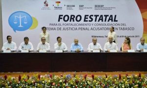 Inaugura Núñez Foro Estatal sobre Sistema de Justicia Penal