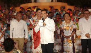 Participa el alcalde, Mauricio Vila, en la tradicional vaquería regional de Yucatán