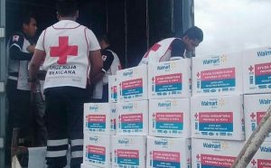 Ayuda humanitaria de Cruz Roja para afectados por Beatriz llega a Oaxaca