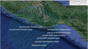 Ciclón tropical no afectará directamente a Chiapas: Protección Civil