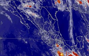 En regiones de Oaxaca, Chiapas y Tabasco, se prevén hoy tormentas intensas