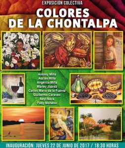 Inauguran la Exposición “Colores de la Chontalpa” en la Casa de Tabasco en México
