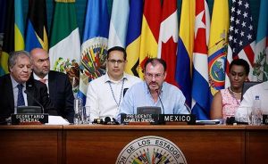 Debe OEA fortalecer labor en pro de derechos humanos: Videgaray