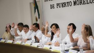 Firma Laura Fernández convenio con IMPLAN de Hermosillo y de Cancún