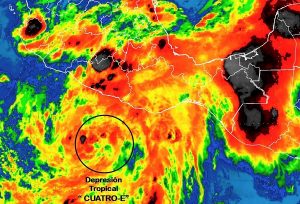 Dora podría intensificarse a huracán en las próximas horas