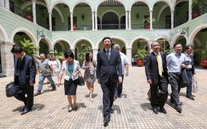 Alto funcionario chino visita Yucatán